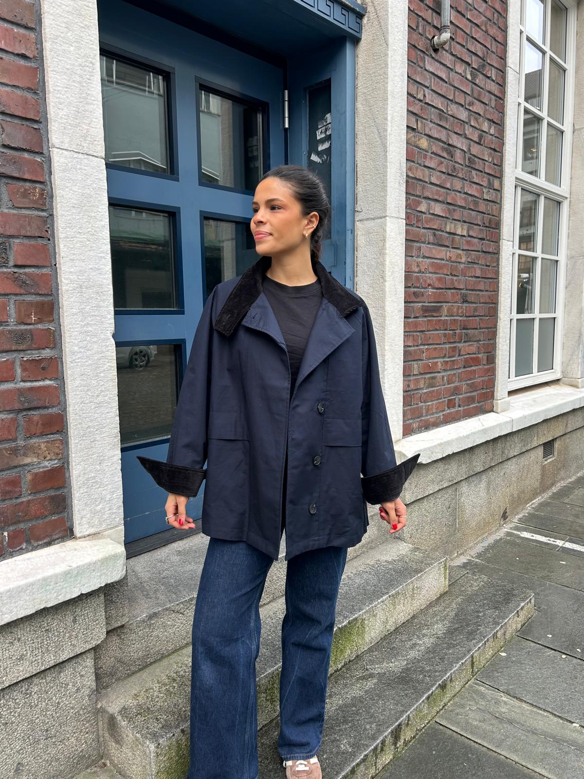 Kylie Jakke - Blå/ Sky Captain